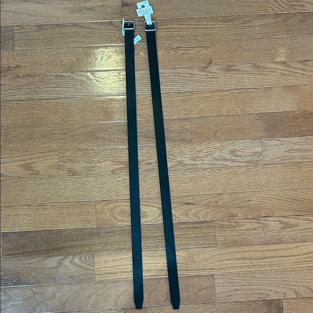 Cat & Jack Black Belts size XL